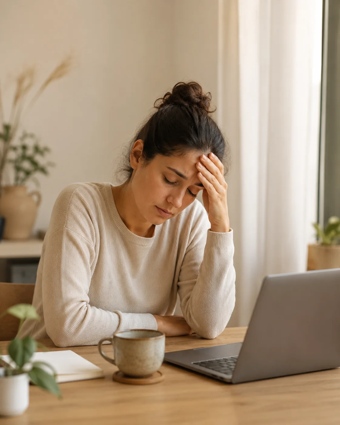 PCOS ve hormonal denge öncesi danışan fotoğrafı