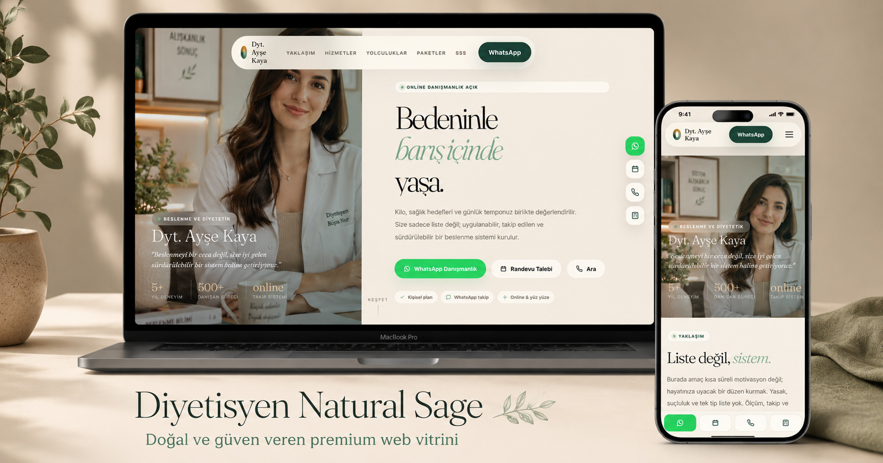 Diyetisyen Natural Sage önizleme görseli