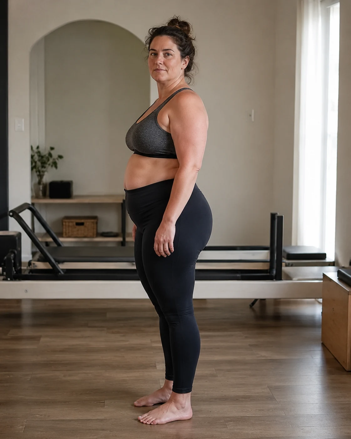 Pilates dönüşüm öncesi